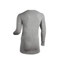 thumbnail image 4 of ColdPruf Haut à Manches Longues Col Rond Performance Platinum II pour Hommes, Gris Chiné, TG Tall, 4 of 4
