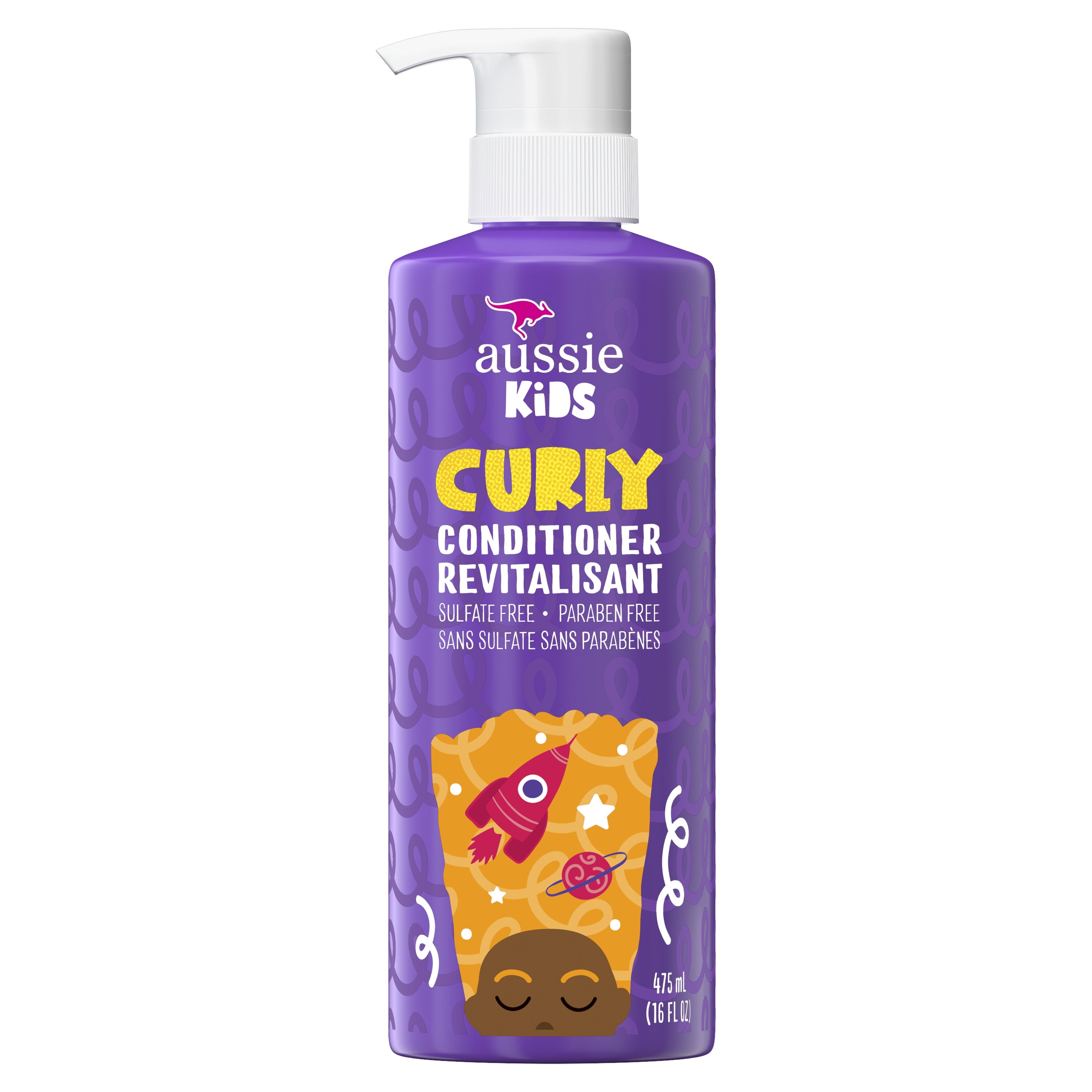 Aussie Kids Curly Sulfate Free Conditioner for Kids, 16 fl oz