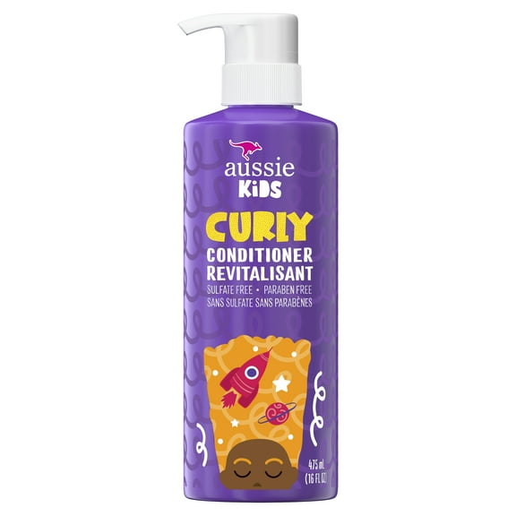 Aussie Kids Curly Sulfate Free Conditioner for Kids, 16 fl oz