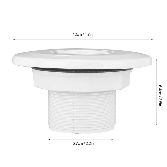 Swimming Pool Drain Outlet, Effectively Durable Swimming Pool Water Outlet, for Swimming Pool Parks Home Hot Spring Fish Pond Garden