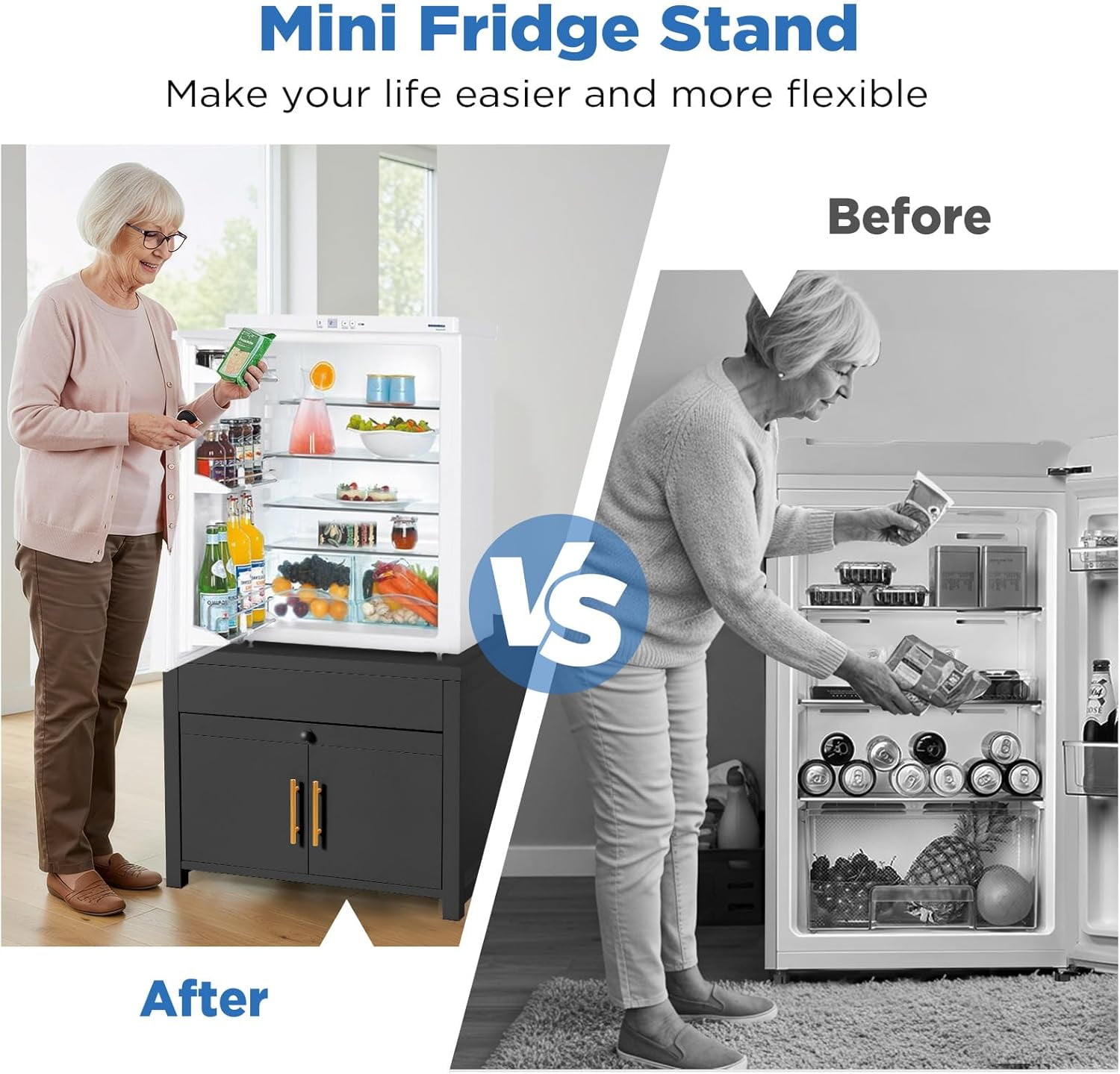 AECOJOY 700 LBS Capacity Heavy Duty Laundry Pedestal, Shock-Proof Washer Dryer Stand with Pull-Out Shelf, Hidden Storage and Drainage, Dark Black