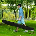 thumbnail image 6 of HOTEEL 12'x12' Ez Pop Up Gazebo Tent for Camping, Screen Tent with Removable Roof, Waterproof, UV Resistant, Portable Carry Bag,Gray, 6 of 13