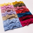 thumbnail image 4 of LNMQLPDBS Baby Bows Stretchy Soft Knot Headbands with Hair Bows Head Wrap Hair Accessories For Newborn Baby Girls Infant Toddlers Kids, 4 of 5