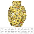 thumbnail image 4 of Gudetama Hoodie 3D Print Pullover Hooded Long Sleeve Sweatshirts Tops Blouse with Pocket for Mens Womens, 4 of 6