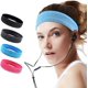 thumbnail image 5 of 4 diademas de entrenamiento para mujeres y hombres, antideslizantes, suaves y elásticas, para deportes, fitness, ejercicio, gimnasio, atletismo, 5 of 5