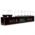 thumbnail image 1 of Juego 8 Copas Cabernet/Merlot, Riedel, Diseño sin Tallo The O, Lleva 8 y Paga 6, Capacidad 625 ml con Caja de Regalo, 1 of 2
