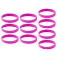 thumbnail image 3 of Pulsera de silicona Yinane, 10 Uds., Goma de Silicona, Joyería Deportiva, 3 of 8