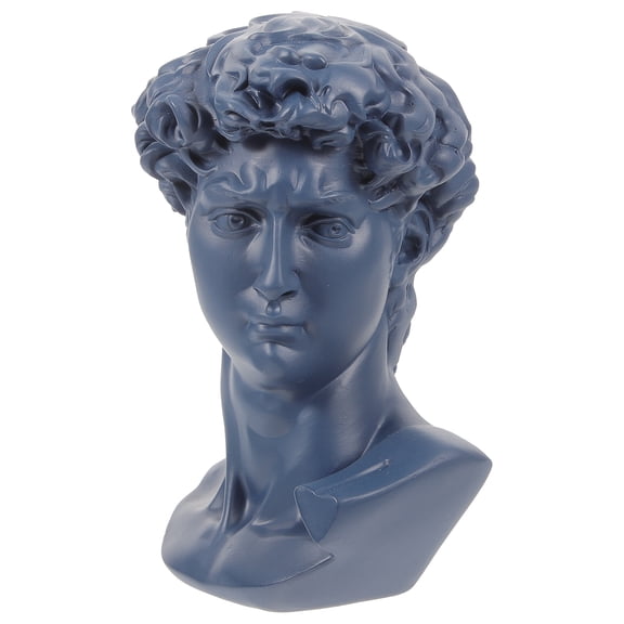 Small Statue Home David Ornaments Sculpture Exquisite Decor Office