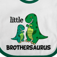 thumbnail image 4 of Inktastic Little Brothersaurus Boys Baby Bib, 4 of 4