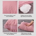 thumbnail image 6 of Tarmeek PP Cotton Pillow Insert, Quilted Stitch Bed Pillow for Sleeping, 650g Low Loft Soft Pink Pillow for Back/Stomach/Side Sleepers, Standard Size, 6 of 6