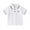 White-C, variant on Boys Polo Shirts Short Sleeve Polo Collared Shirt Striped Shirt School Uniform Shirts for Children Boy