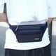 thumbnail image 4 of Bolsa de pecho para hombres de gran capacidad | Mochila mensajera impermeable de varios compartimentos | Bandolera ligera de nylon | Correa ajustable | Viaje Fitness Casual Deportes | Gris Negro, 4 of 6