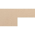 thumbnail image 3 of 12"W x 24"D x 12"H Wide Chapel Hill Rough Cedar Woodgrain TimberThane Corbel, Primed Tan, 3 of 6