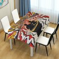 thumbnail image 4 of Yayeee Tablecloths 60" x 60" Rectangle Wrinkle Resistant Party Table Cover, Abstract Boat Ride, 4 of 8