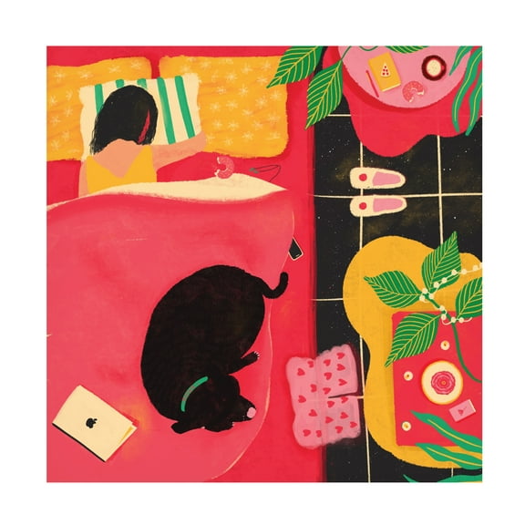 Trademark Fine Art Shriya Bhattacharya Sookie Canvas Wall Art