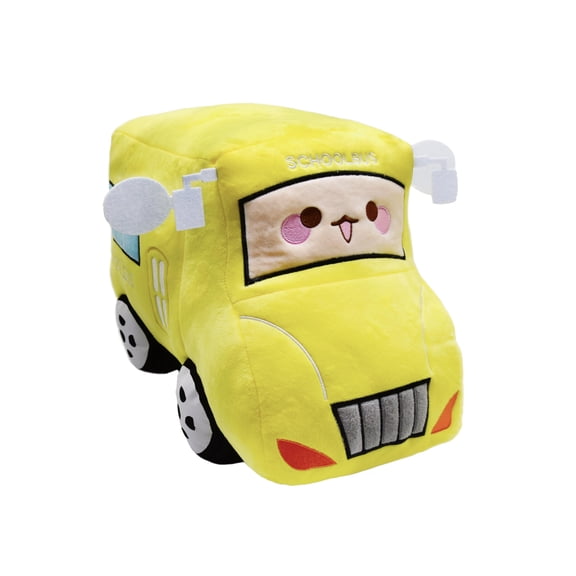 Soft Plush School Bus Stuffed Car Toy Super Cute Yellow Truck plushie Excellent Gifts for Kids or Birthday Party 11 Inches