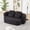 Black, variant on YWEN 75'' Folding Sleeper Sofa Bed, Convertible Memory Foam Boneless Couch, Foldable Full Size Guest Bed, Modern 2-in-1 Futon Floor Sleeper Sofa with 4 Pillows and Blanket