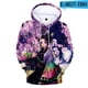 thumbnail image 1 of Sudaderas con capucha de Demon Slayer para Halloween, chaqueta informal para niños y adultos, tamaño Kamado Tanjirou Nezuko, jersey de Cosplay Unisex125XL Deng Xun unisex, 1 of 2
