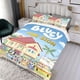 thumbnail image 3 of Bluey Conjunto de sábanas temático, trío de piezas, cómodo y amigable con la piel, diseño único, regalo de decoración para el hogar para familiares, amigos y fans, 90 cm * 190 cm, 3 of 6