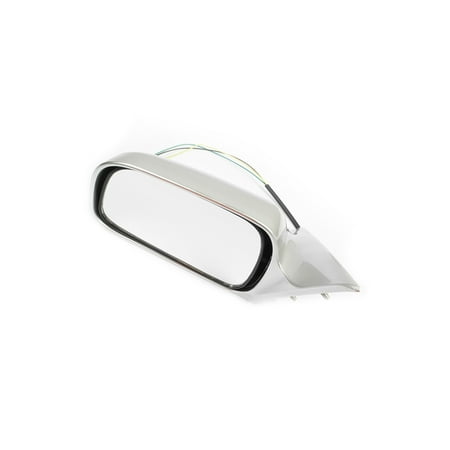 Drivers Door Mirror MotorKing TM1030-L-1C8 Silver Driver Side Power Door Mirror (Fits For 97-01 Toyota Camry) ()