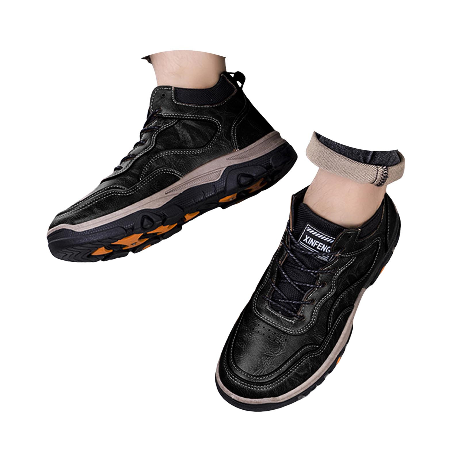 Chaussures D'Été Homme Respirantes Et Légères - Sans Lacets, Antidérapantes - Pour Marche, Travail, Décontracté - 4