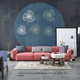 thumbnail image 3 of 5 Piezas de Arte de Pared de Metal, Decoración de Baño, Arte de Pared, Decoración de Baño Dorada, Decoración de Pared 3D, Arte de Pared Dorado, Decoración de Pared de Flores, 3 of 5