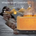 thumbnail image 2 of Earnest Living Essential Oil Diffuser Classic Flame Diffuser 200ml Timers Night Lights and Auto Off Function Home Office Humidifier Aromatherapy Diffusers for Essential Oils, 2 of 8