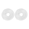 thumbnail image 4 of 2 protectores de borde de puerta de coche, accesorios antiarañazos, molduras de borde de puerta Blanco, 4 of 9