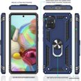 thumbnail image 3 of Compatible for Samsung Galaxy A51 5G Case (Not Fit Galaxy A51) with HD Screen Protector, Military-Grade Shockproof Protective with Magnetic Kickstand Ring Phone Case for Samsung A51 5G, Blue, 3 of 15