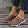 thumbnail image 2 of Breathable Closed Toe Clogs for Women Lightweight Platform Sandals Slip On Mules Comfortable Non Slip Walking Slide Shoes Brown Size 7, 2 of 9