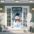 thumbnail image 6 of Merry Christmas Door Banner with Santa Claus, 35x71 Inch Front Door Cover for Indoor Outdoor Holiday Festivities, 6 of 6