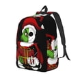 thumbnail image 1 of Goofa The Nightmare Before Christmas Pattern Durable Canvas Daypack - High-Quality Vintage Backpack, Compact & Versatile for Travel and Everyday Use-Medium, 1 of 5
