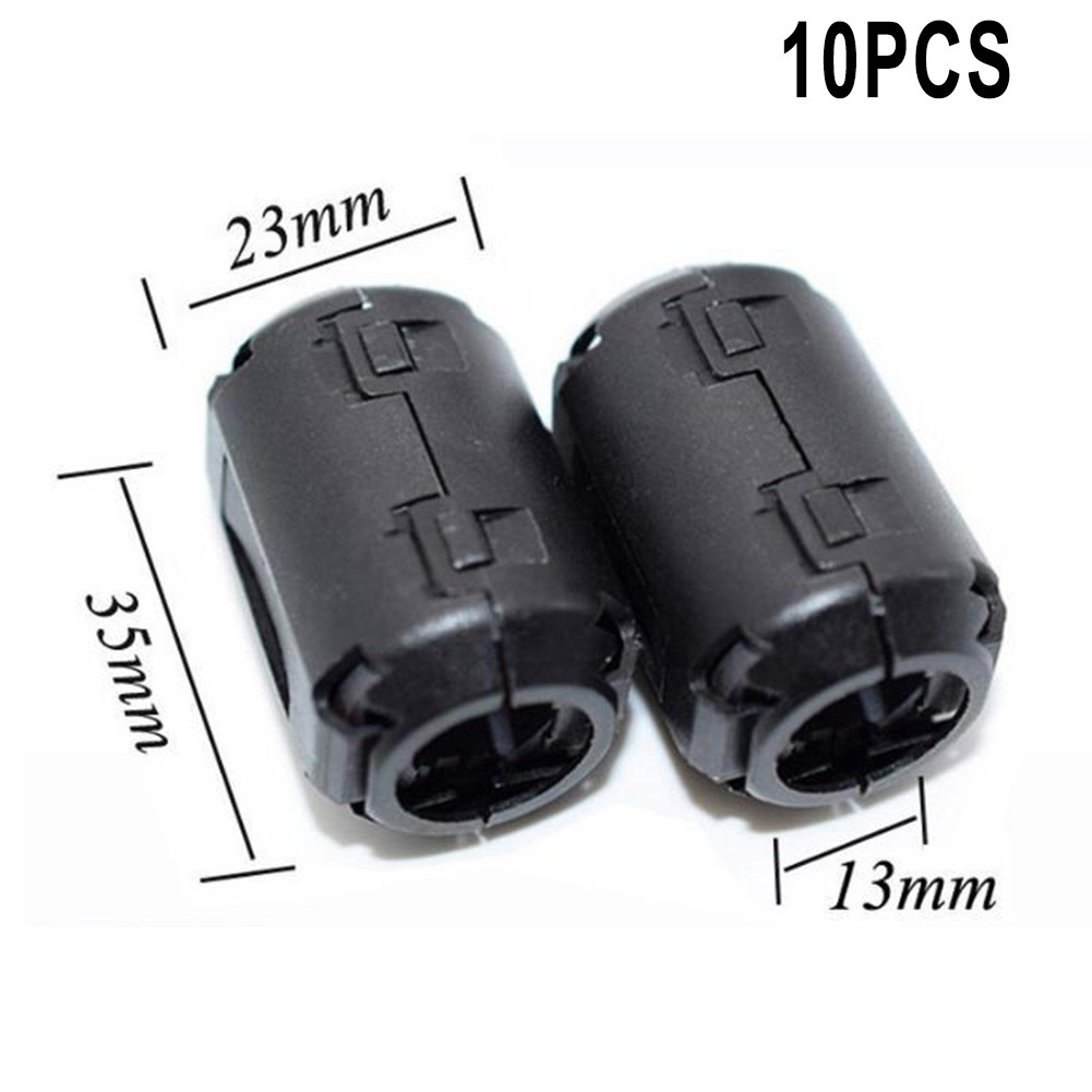 10xTDK Ferrite Core Noise Suppressor Filter Ring Cable Clip On Wire RFI