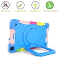 thumbnail image 4 of For Samsung Galaxy Tab A 8.0 (2019) T290 Contrast Color Shockproof Robot Silicone + PC Case with, 4 of 8
