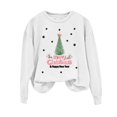 thumbnail image 4 of EGNMCR Chandails en Molleton à Capuche pour Femmes, Chandails en Molleton pour Femmes, Chandail à Capuchon Décontracté à Manches Longues de Noël Mode Décontractée à Manches Longues Col Rond Imprimé Chandails en Molleton Blouse pour Femmes, 4 of 4