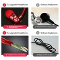 thumbnail image 5 of 3.5mm Wired In-Ear Headphones Stereo Earbuds with Microphone for Smartphones Laptops Gaming, 5 of 7