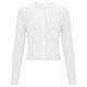thumbnail image 4 of Tops casuales para mujer,Camiseta informal de manga larga con estampado de patchwork para mujer, blusa de cuello redondo, poliéster ligero, para usar en casa, sopatenor, 4 of 7