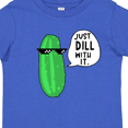 thumbnail image 4 of Inktastic Just Dill with It Chill Dill Pickle in Sunglasses Boys or Girls Toddler T-Shirt, 4 of 5