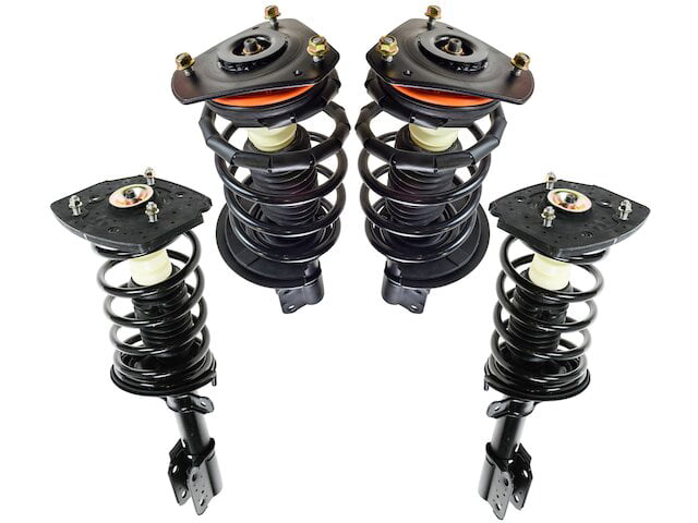 Pair Rear Complete Struts & Coil Spring Assemblies Compatible with 2005-2009 Buick LaCrosse 