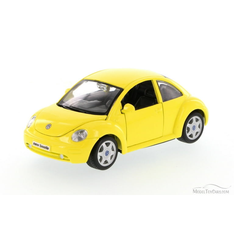 Volkswagen New Beetle Hard Top, Yellow - Showcasts 34975 - 1/24