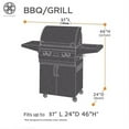 thumbnail image 2 of Luxtrada Gas Grill Cover 57-Inch Black BBQ Cover Waterproof Weather Resistant 400D Gas Grill Cover for Most Brands of Grill, 2 of 12