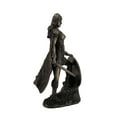 thumbnail image 3 of Statue en Bronze de Viking Shieldmaiden Terminée Mythologie Nordique, 3 of 4