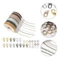 thumbnail image 2 of 1 Set Jewelry Making Chains Jump Rings Lobster Clasps for DIY Jewelry Bracelet, 2 of 8