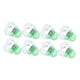 thumbnail image 4 of 8 pinzas para dobladillo de pierna, decorativas, fáciles de usar, para pantalones de vestir Verde, 4 of 9