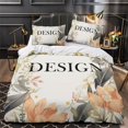 thumbnail image 3 of Home Bedding Cover Set Luxury Pattern Duvet Cover Quilt Cover Set Bed Gift Designable,Queen (90"x90"), 3 of 5