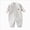 Grey 0626, variant on 12-18 Months Toddler Fall Winter Striped Romper,Crew Collar Long Sleeve Bodysuit,Thick Soft Waffle Cotton Baby Jumpsuit for Unisex Infant 12 18 24 Months 2T 3T,Blue