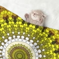 thumbnail image 2 of Disketp Yellow Mandala Dog Blanket/Bed Cover for Dogs and Cats,Puppy Essentials-Large, 2 of 8