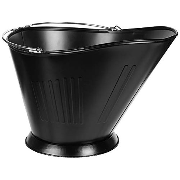 Panacea Products Black Powder Coated Steel Ash Bucket
