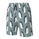 thumbnail image 4 of Balery Penguin Traje de Baño Estilo Hawaiano para Hombre, Shorts de Secado Rápido con Bolsillos-XX-Large, 4 of 6