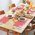thumbnail image 4 of Merry Christmas Winter Tree Winter Placemats Set Of 4 Heat-resistant Placemats 12 X 18 Inch Seasonal Farmhouse Holiday Rustic Decoration for Kitchen Dining Table,Kitchen Table Mats, 4 of 5